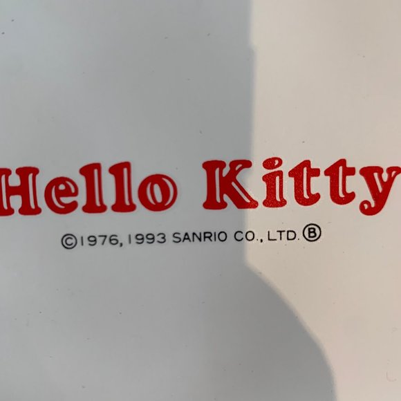 Vintage 1993 Hello Kitty Zipper pouch - Picture 3 of 5